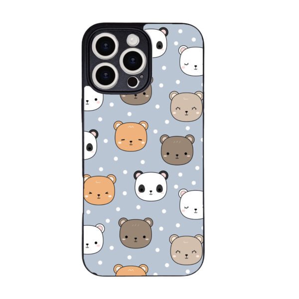 Bear Panda iPhone 16 Pro Max Mobile Cover