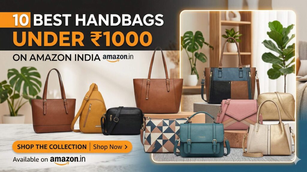 top 10 best handbags under ₹1000 on amazon